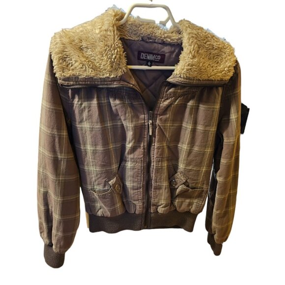 Vintage Denim & Co. Checkered Jacket - Picture 1 of 1